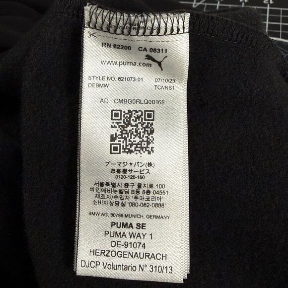 BMW® M Motorsport / PUMA®  |  “STATEMENT”™  |  BLACK HOODIE  |  MENS-M  |  NEW - Picture 12 of 16